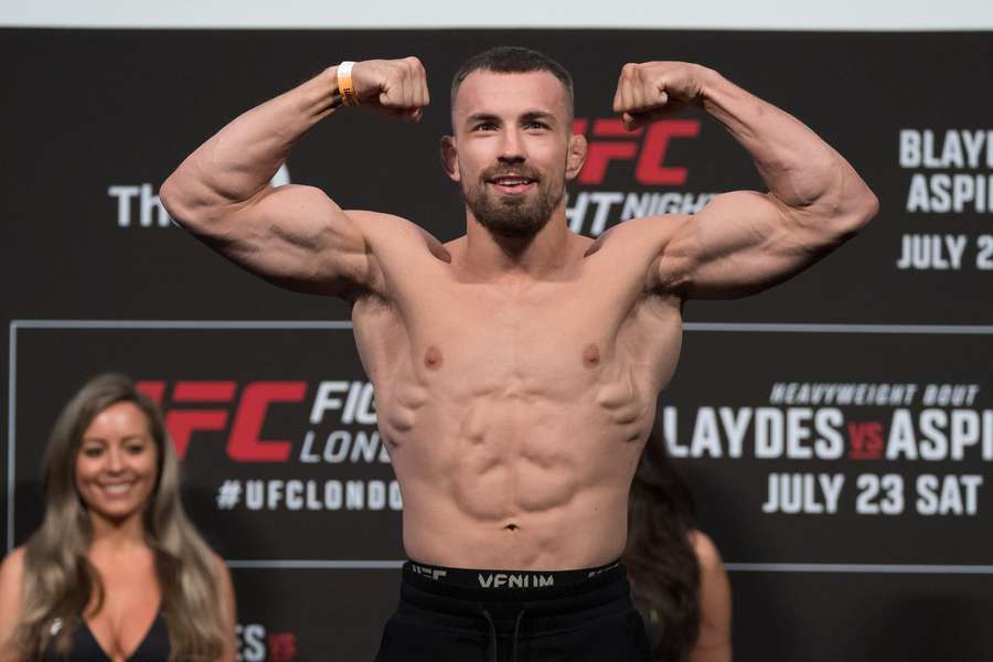 Klein má v UFC vynikajúcu bilanciu.