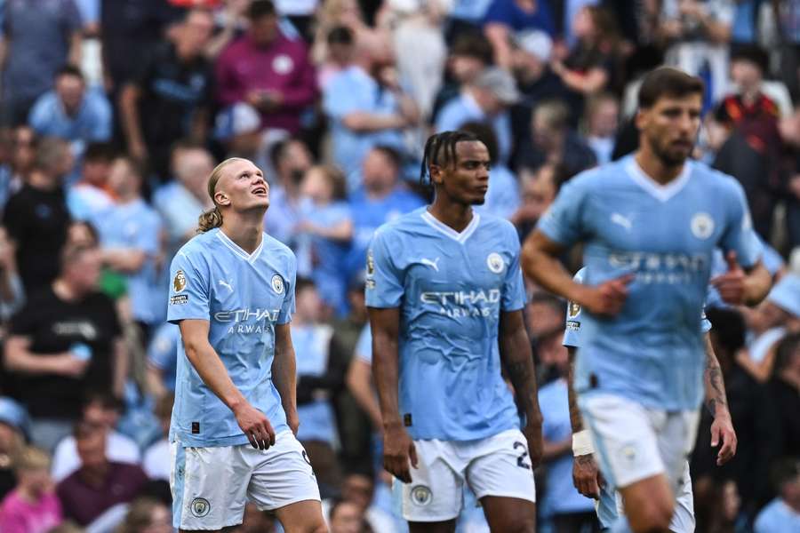 El Manchester City celebra su victoria 