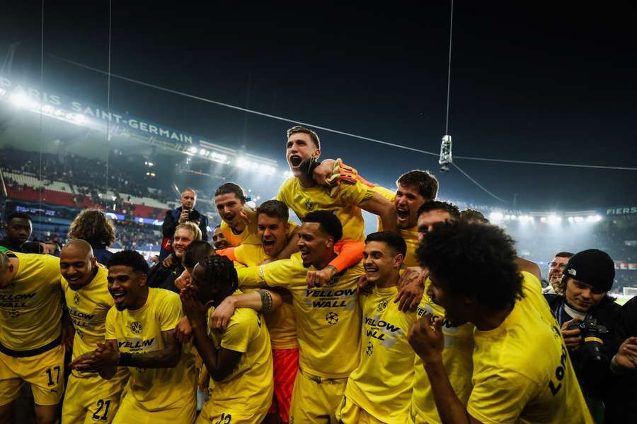Borussia Dortmund feierte in der Nacht von Dienstag zu Mittwoch den Einzug ins Finale der Champions League.