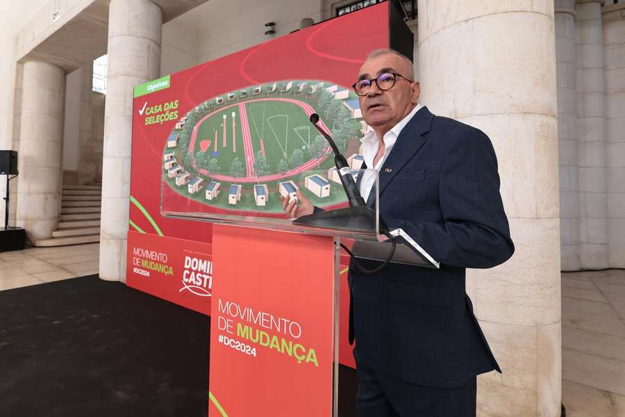 Domingos Castro, candidato a presidente da Federação Portuguesa de Atletismo