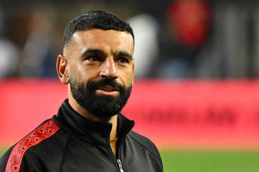 Salah went off injured against Iran
