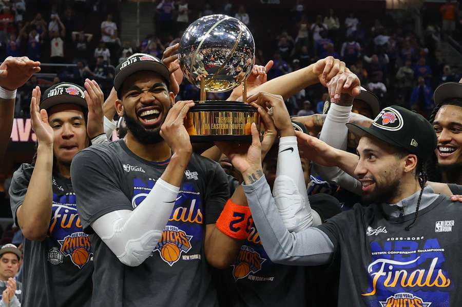 Os Knicks estão de volta às finais da NBA pela primeira vez desde 1999 Os Knicks estão de volta às finais da NBA pela primeira vez desde 1999