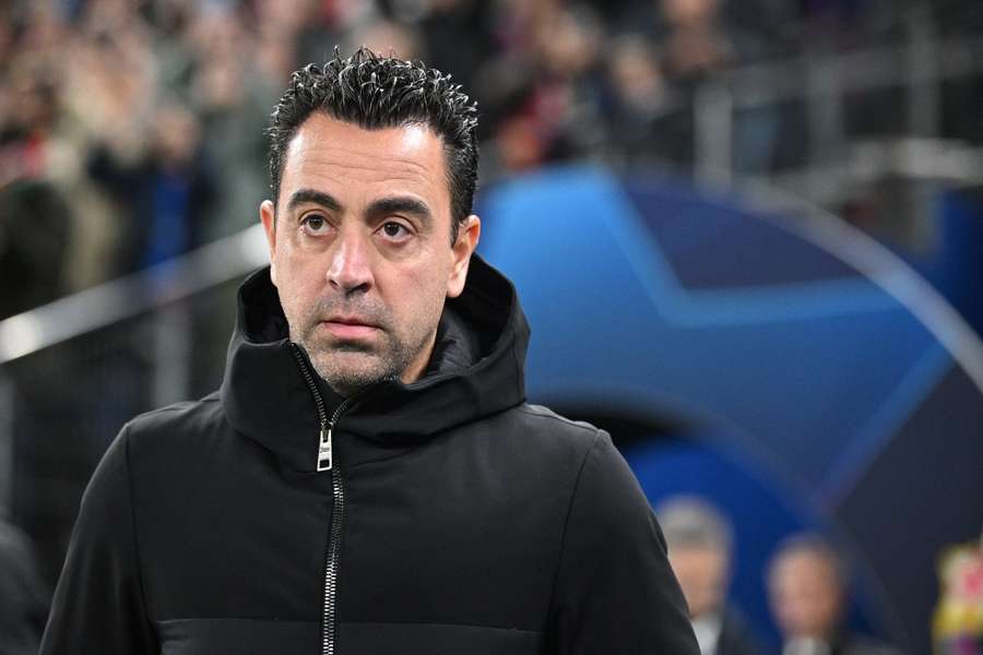 Xavi, entrenador del Barcelona