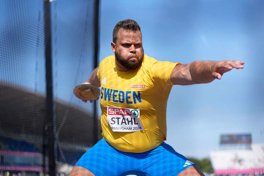Daniel Stahl in action in Birmingham