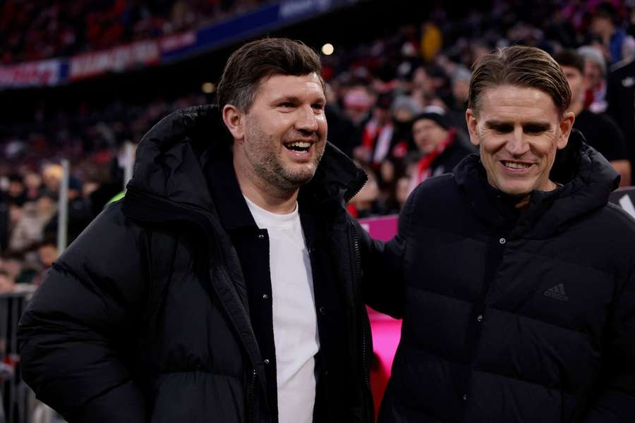 Andreas Schicker (l.) ist einer der Köpfe hinter dem Hoffenheimer Aufschwung.