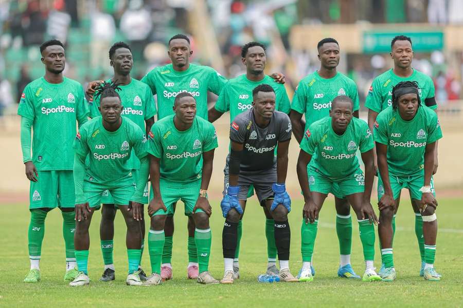 Gor Mahia lost the first leg against Pyramids FC Gor Mahia lost the first leg against Pyramids FC