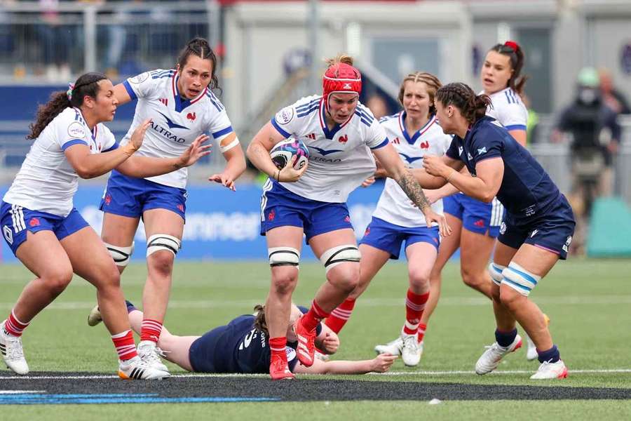 Les Bleues ont fait le métier. Les Bleues ont fait le métier.
