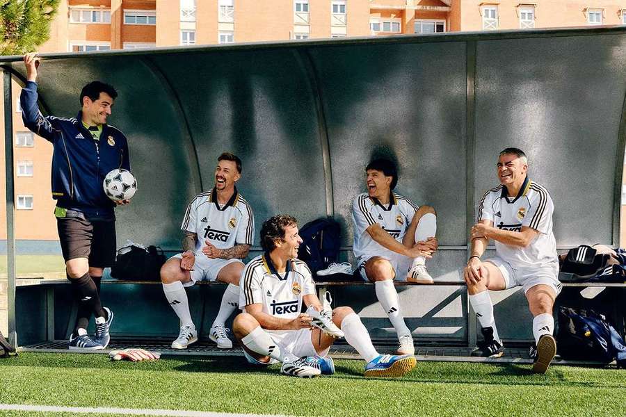 Casillas, Guti, Raúl, Morientes și Sanchís s-au întâlnit pentru a promova colecția Bring Back.