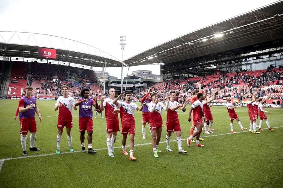 FC Utrecht viert de zege