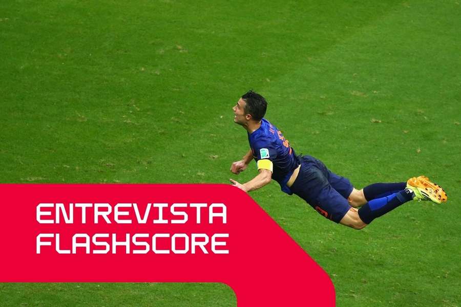 O famoso golo de Robin van Persie no Mundial O famoso golo de Robin van Persie no Mundial
