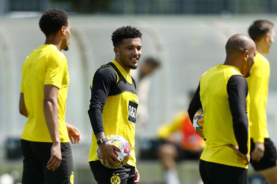 Sancho llegó cedido al Dortmund en enero