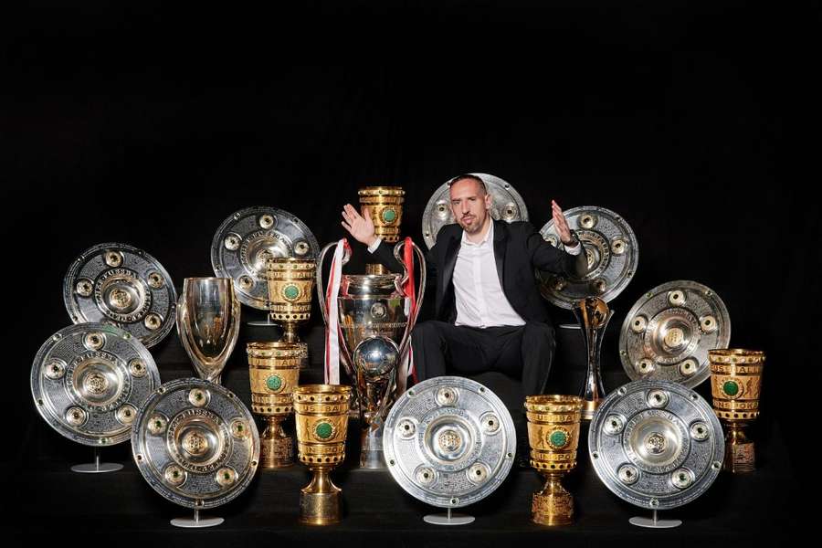 Ribéry ganhou absolutamente tudo com a camisa do Bayern de Munique