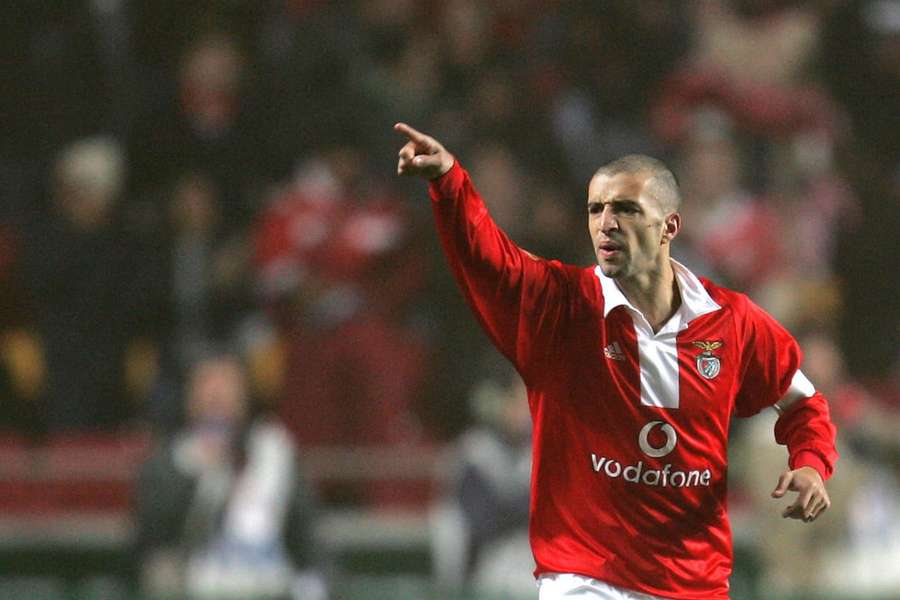 Simão Sabrosa foi totalista pelo Benfica