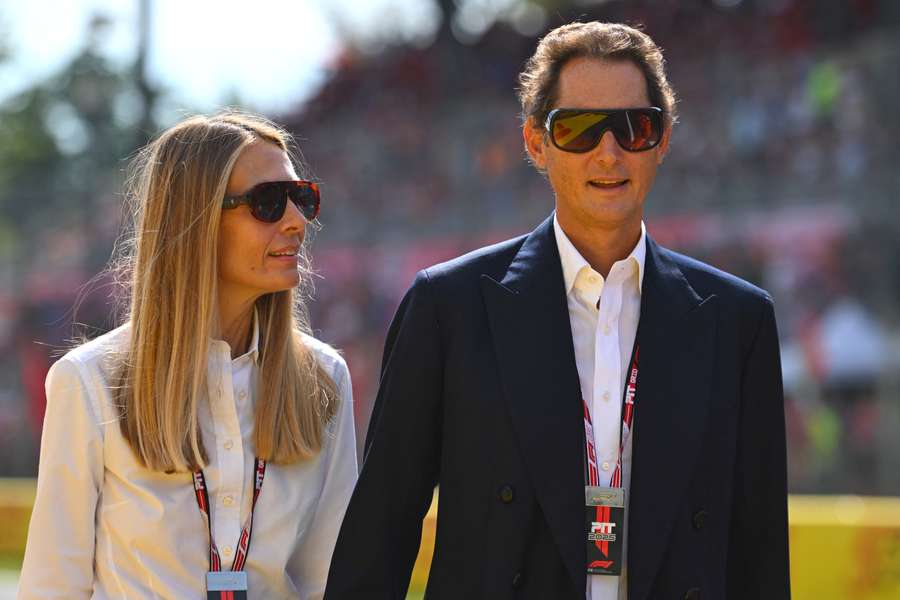 John Elkann al GP di Monza