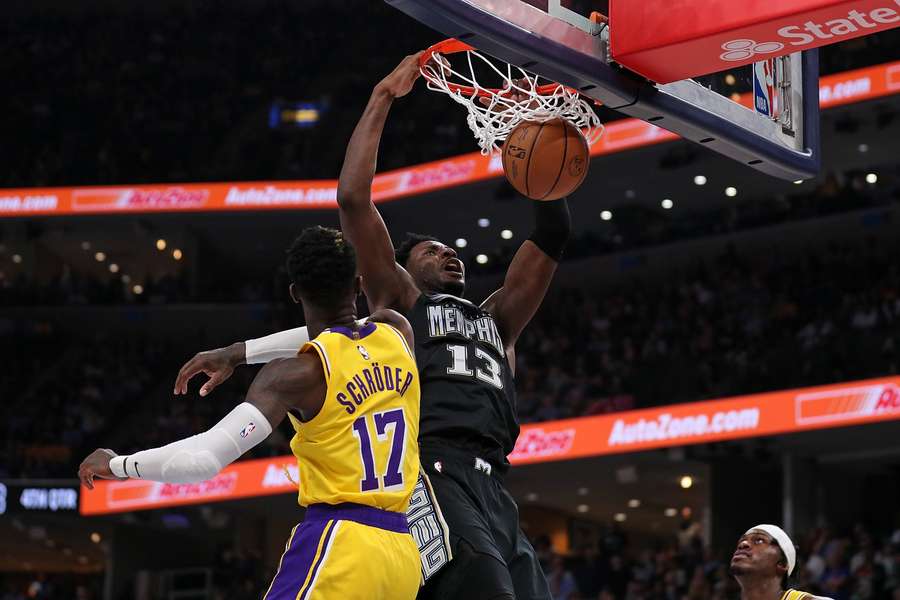 Le duel de cette nuit entre les Lakers et Memphis.