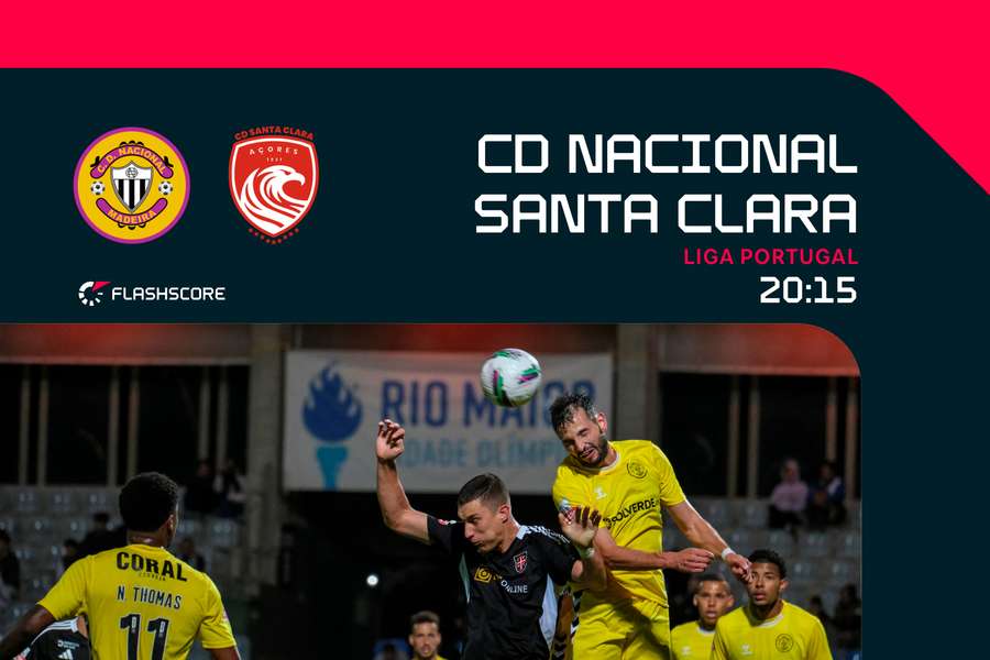 Santa Clara recebe Nacional