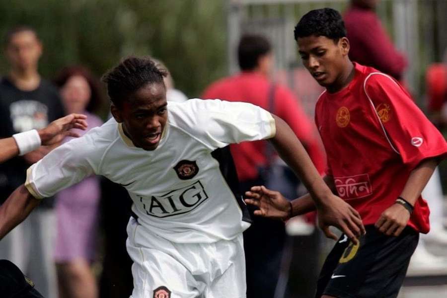 Evandro passou pelas camadas jovens do Manchester United Evandro passou pelas camadas jovens do Manchester United