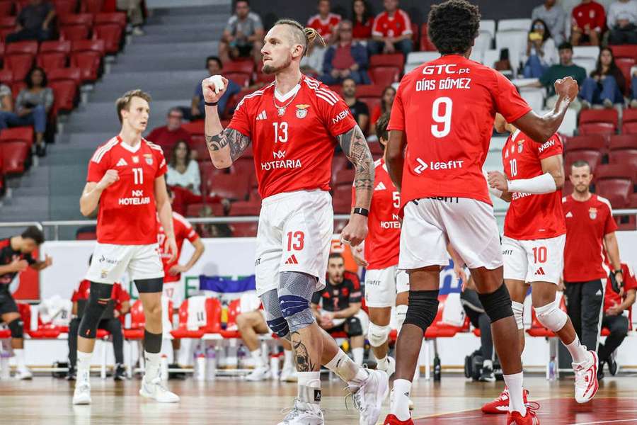 O Benfica fez a festa