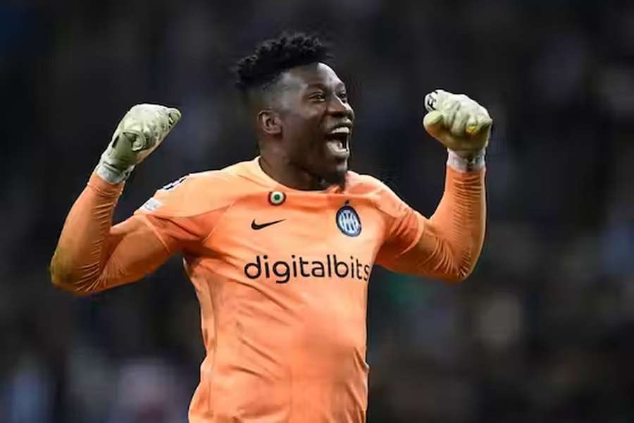 Onana arrived at Inter on a free transfer from Ajax