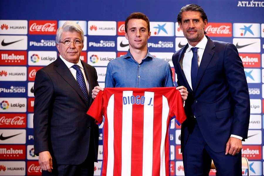 Jota arrives at Atletico