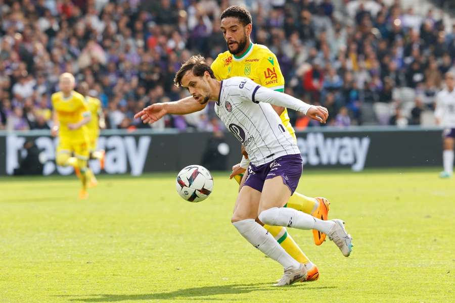 Birmančevič v dresu Toulouse.