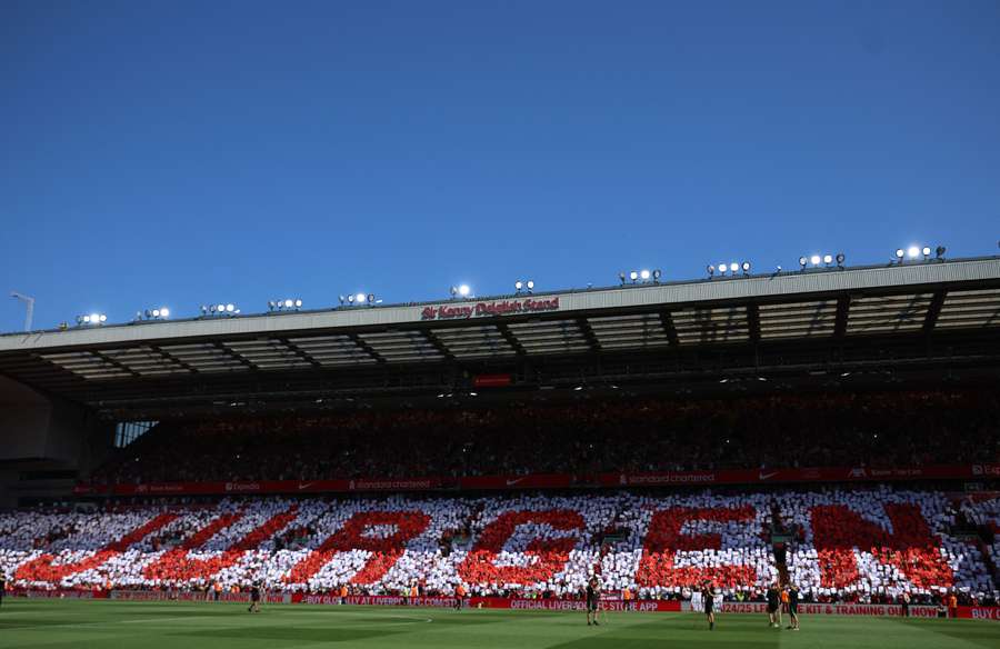 Liverpool's fans show their appreciation for Klopp