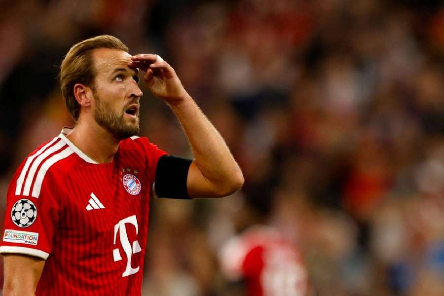Harry Kane é a principal arma do Bayern