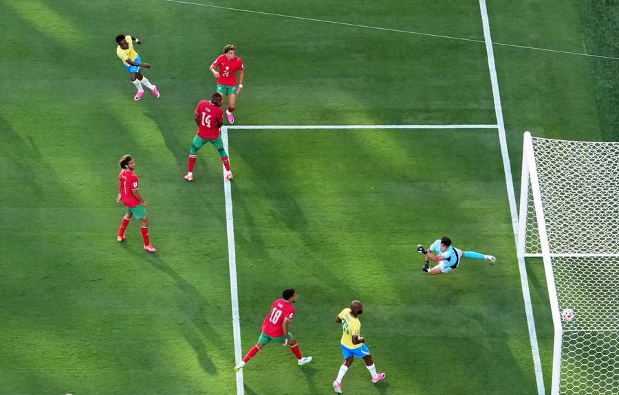 Vini Jr.'s wonder goal in Brazil 1-1 Morocco Vini Jr.'s wonder goal in Brazil 1-1 Morocco