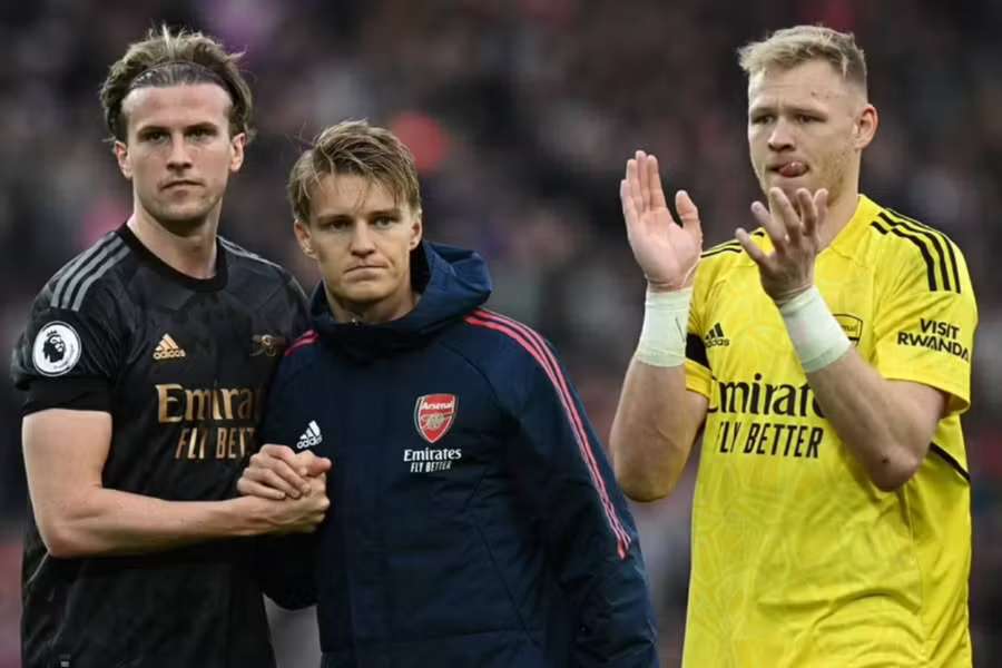 Hráči Arsenalu mohli po zápase ďakovať za bod výbornému Ramsdalovi.