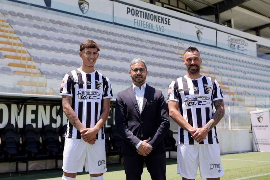 Francisco Canário, Rodiney Sampaio e João Reis
