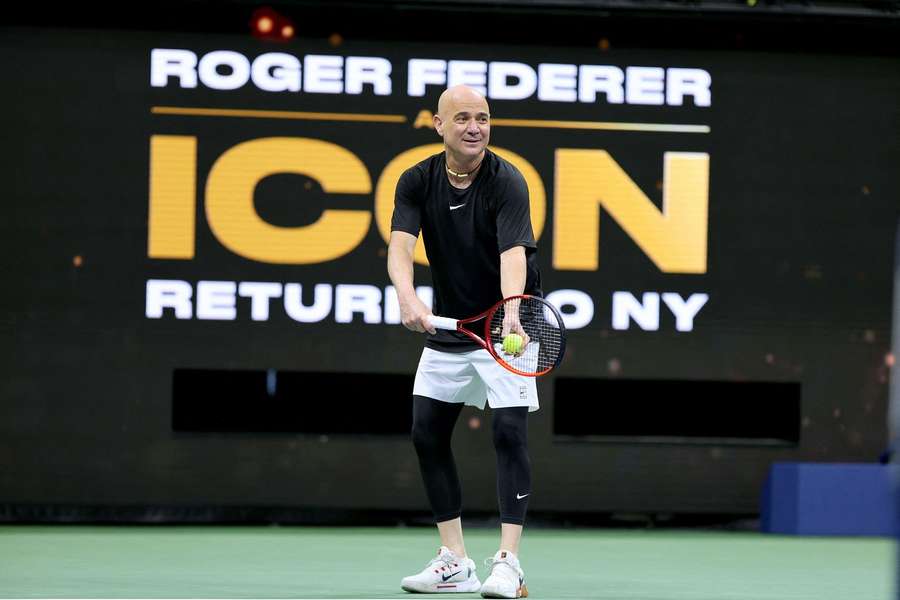 American legend Andre Agassi American legend Andre Agassi