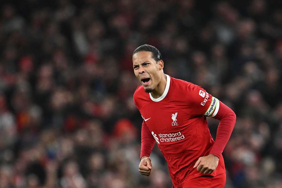 Van Dijk iniciou a reação do Liverpool