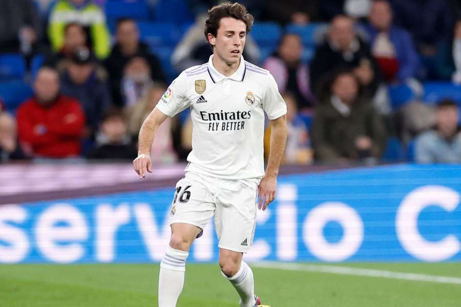 Odriozola ao serviço do Real Madrid