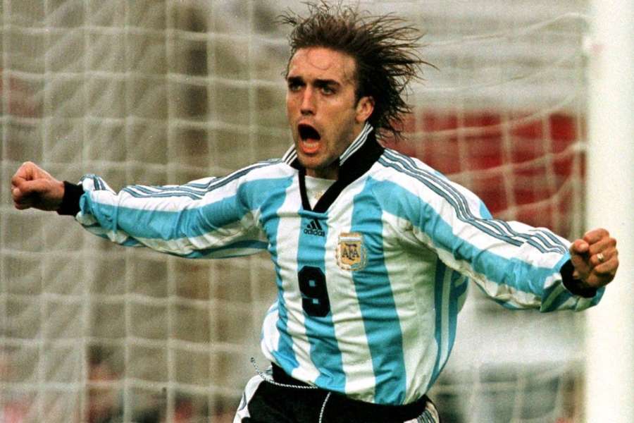 Gabriel Batistuta has seen his scoring record broken by Lionel Messi 