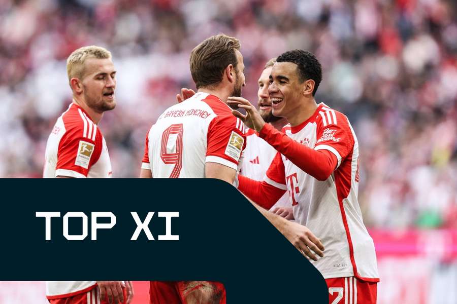 Gleich vier Bayern-Profis wurden für die Elf des 25. Spieltags nominiert.