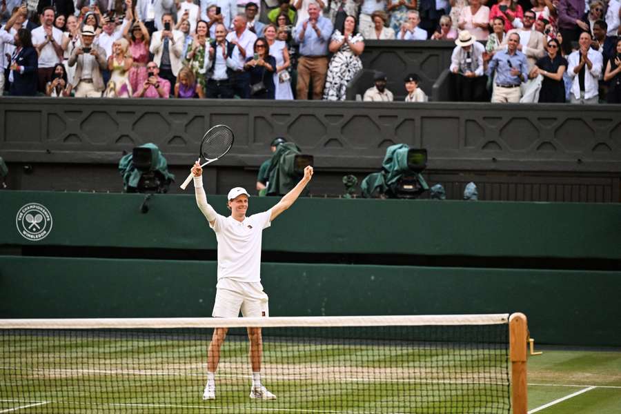 Sinner, campeón en Wimbledon