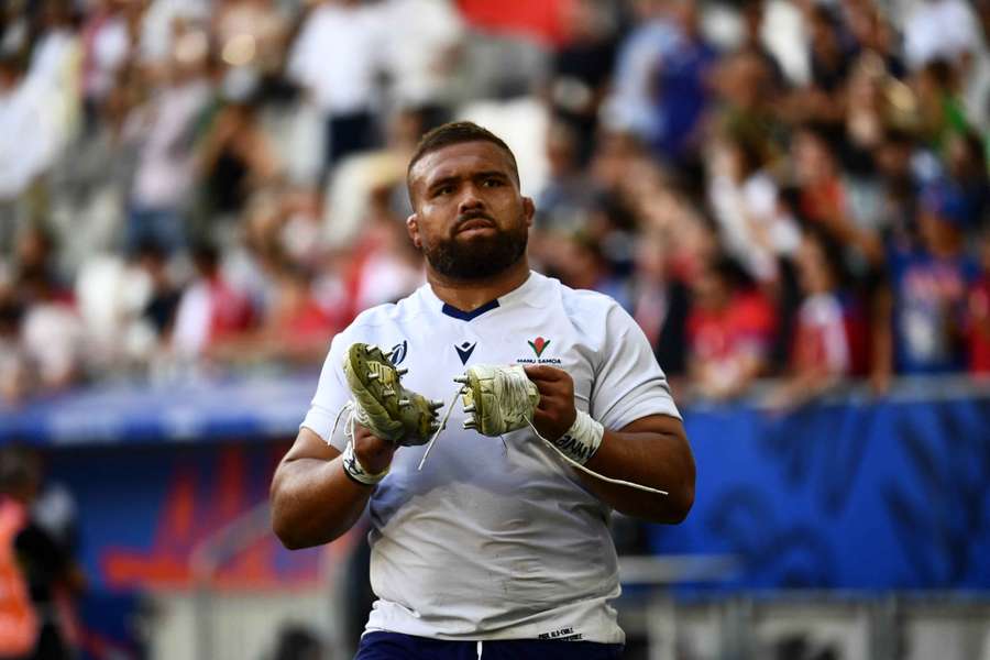 Paul Alo-Emile lors du Mondial 2023.