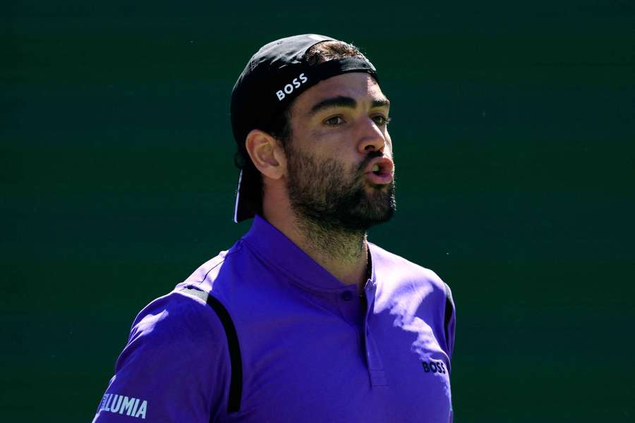 Matteo Berrettini en Indian Wells
