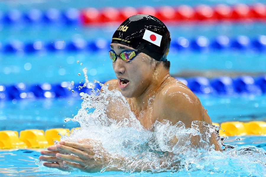 Shin Ohashi em seu caminho para o ouro em Tóqui