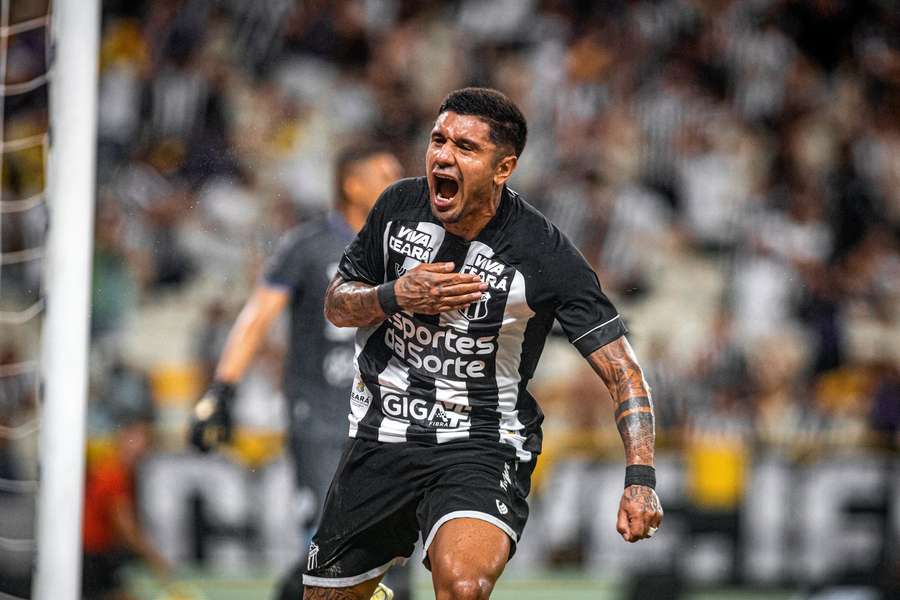 Galeano empatou para o Ceará no tempo regulamentar