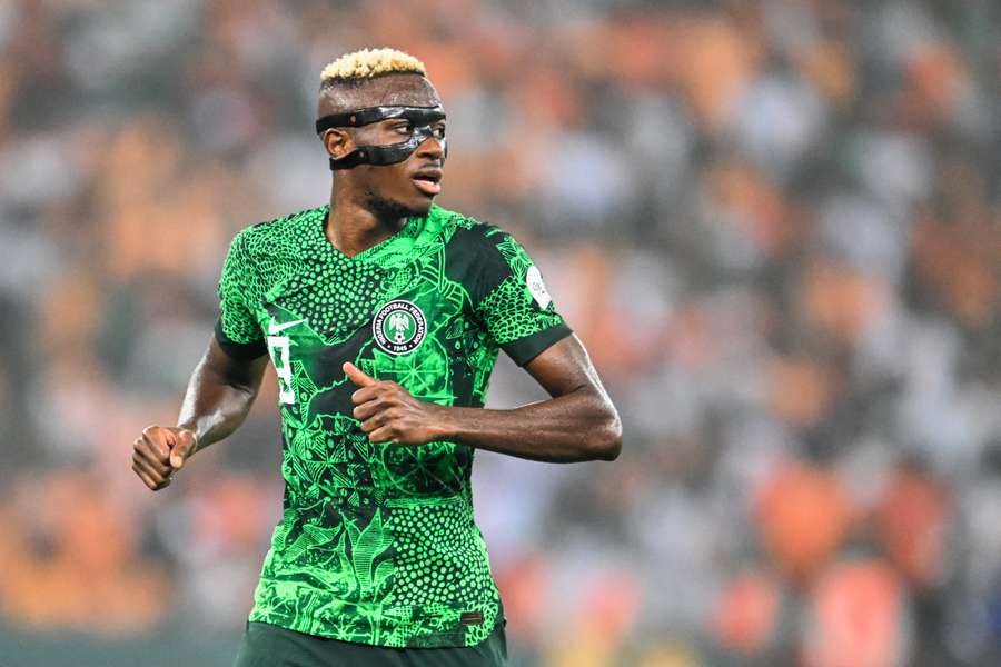 Osimhen was part of the Nigeria side that lost this year's Africa Cup of Nations final to Ivory Coast