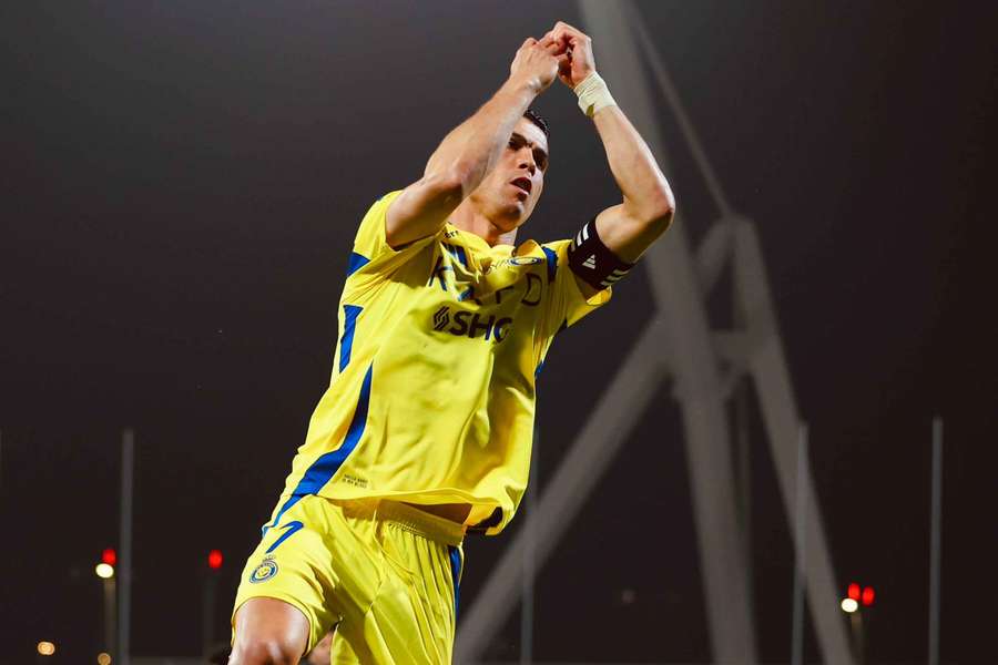 Cristiano Ronaldo marcou em Al-Wehda 0x2 Al-Nassr