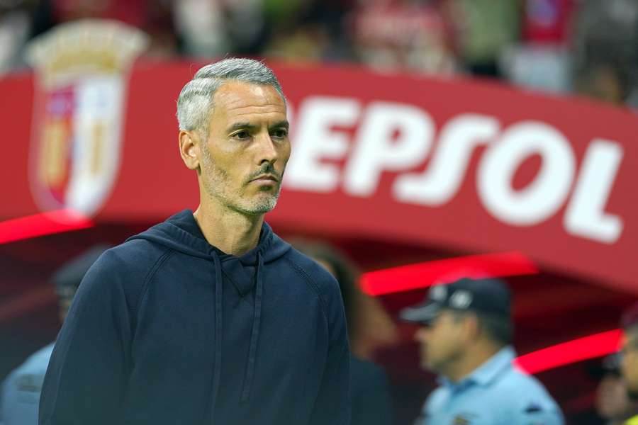 Carlos Vicens, treinador do SC Braga