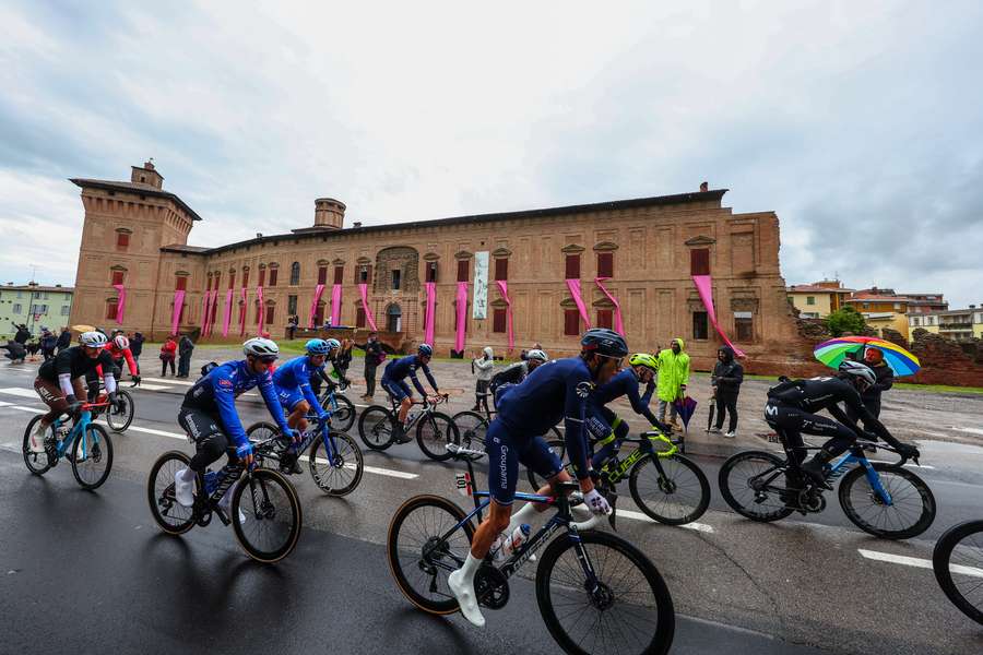 Le peloton ce mardi.