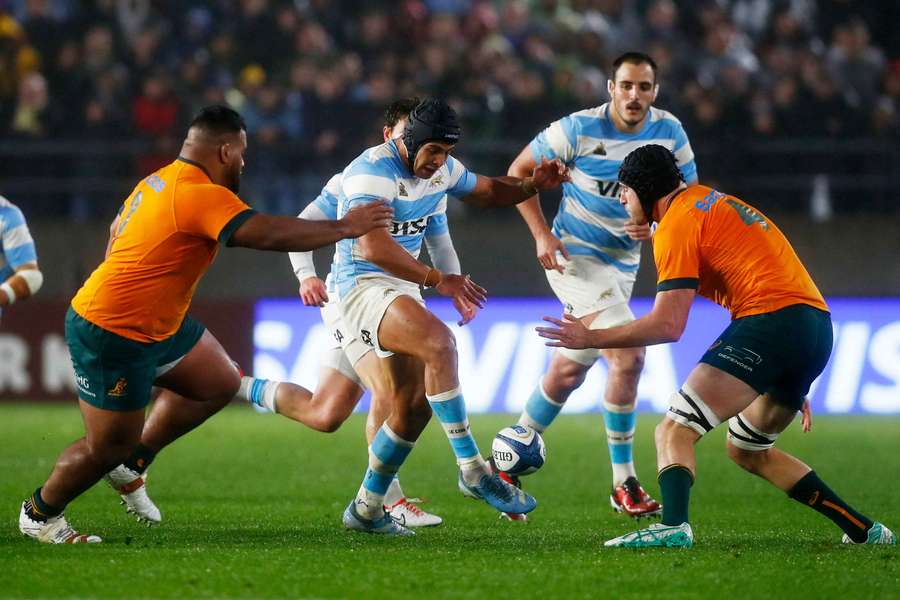 Montoya was among the try scorers for Argentina