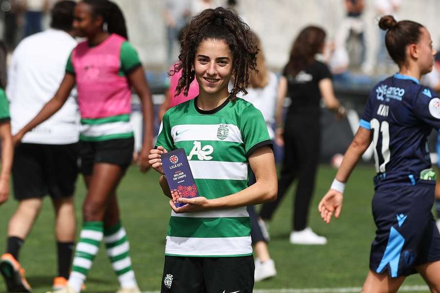 Joana Martins assumiu-se como peça chave do Sporting