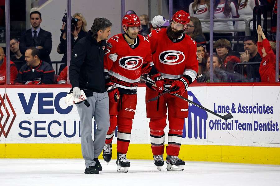 Max Pacioretty krátce po svém zranění proti Minnesotě.