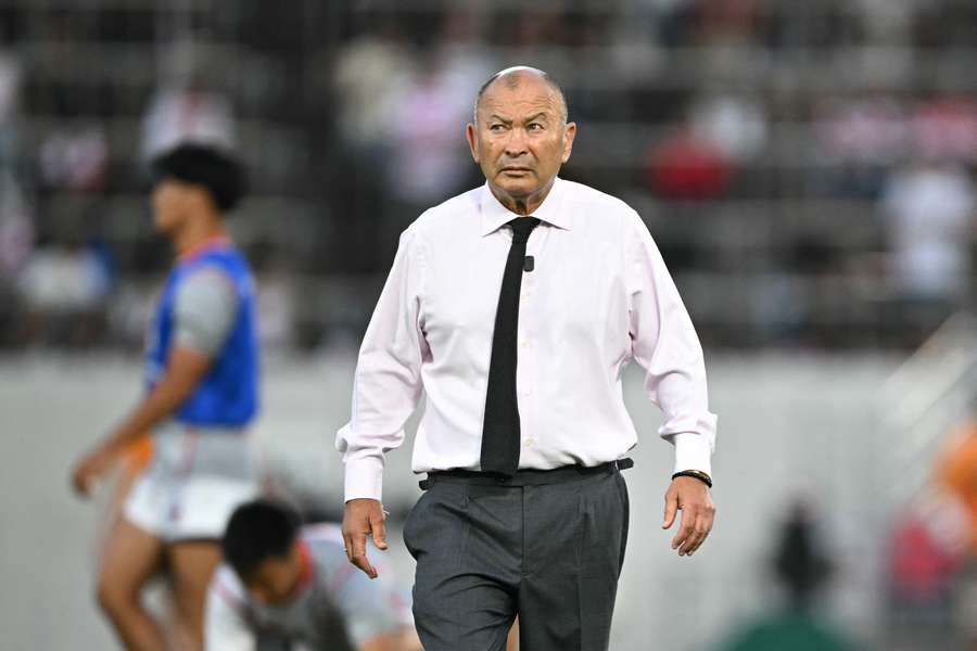 Eddie Jones prior to last weekend's loss at home to Australia. Eddie Jones prior to last weekend's loss at home to Australia.