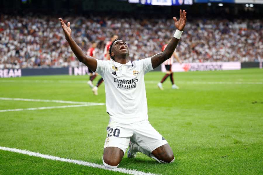 Vinicius Junior, joueur du Real Madrid.