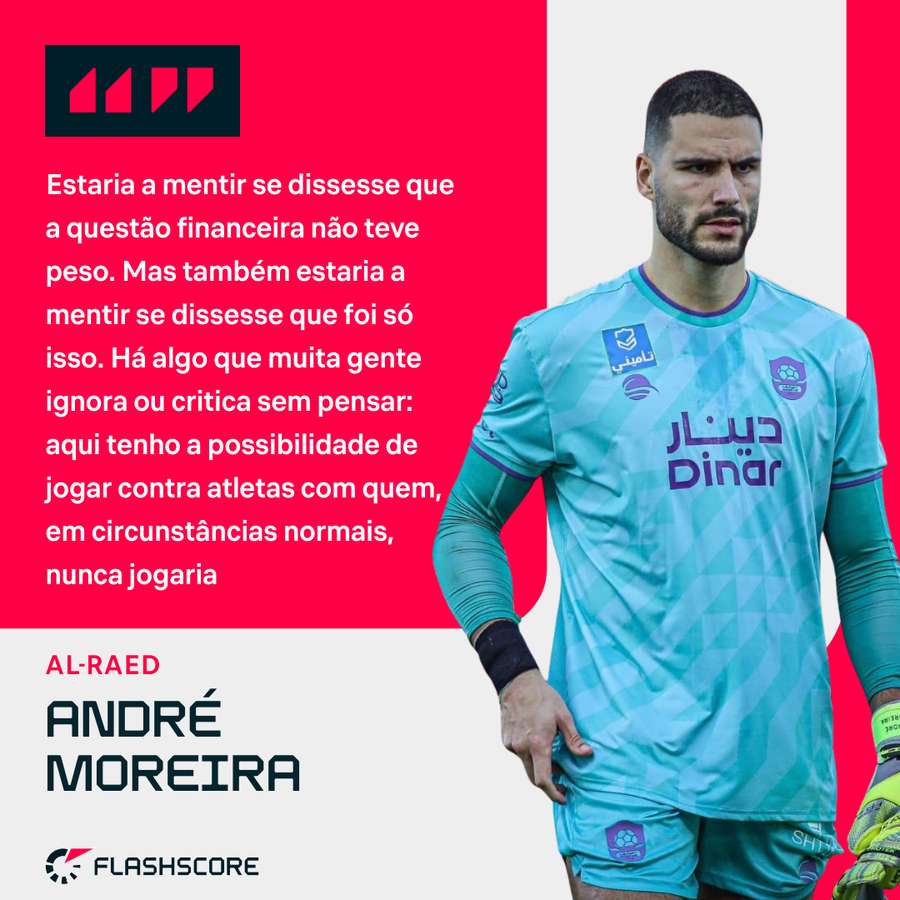 André Moreira explica ida para a Arábia Saudita